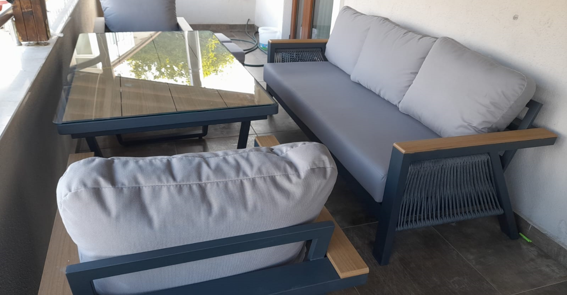 Lüks Alüminyum Bahçe ve Balkon Takımı